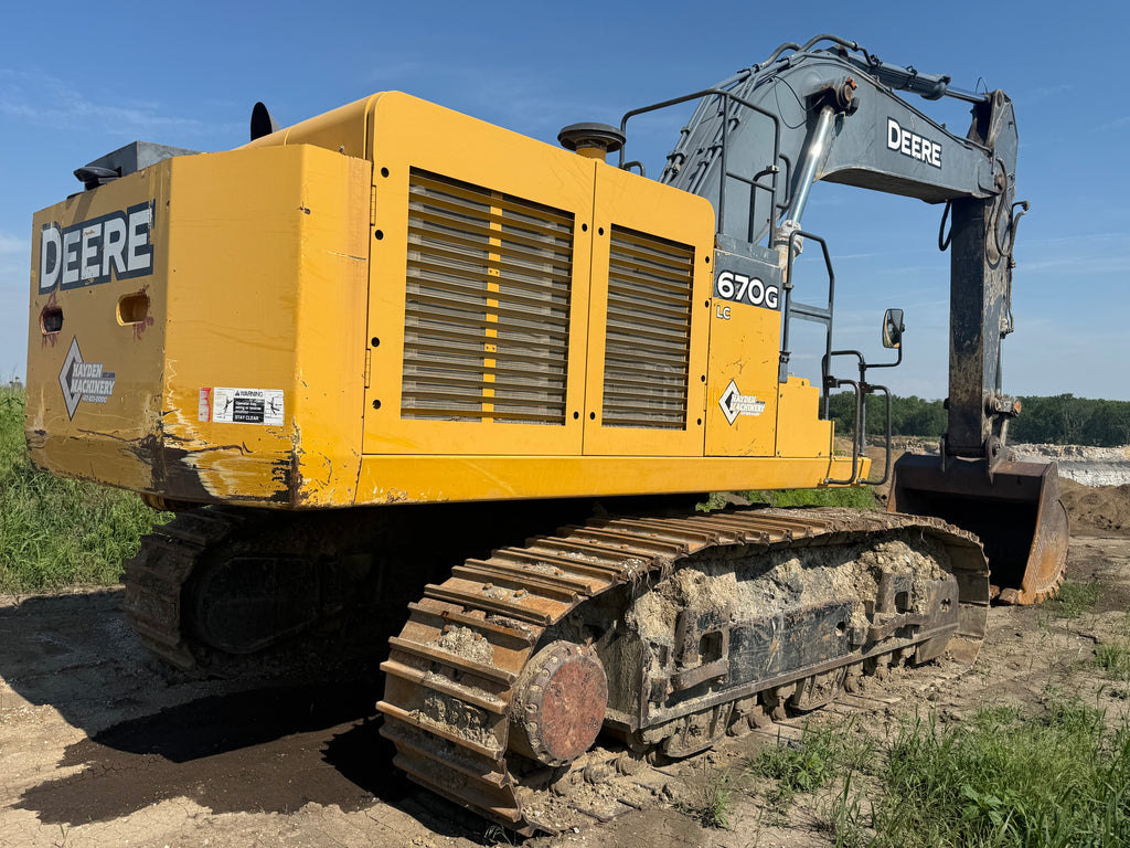 2017 Deere 670G LC with 11,505 Hrs
