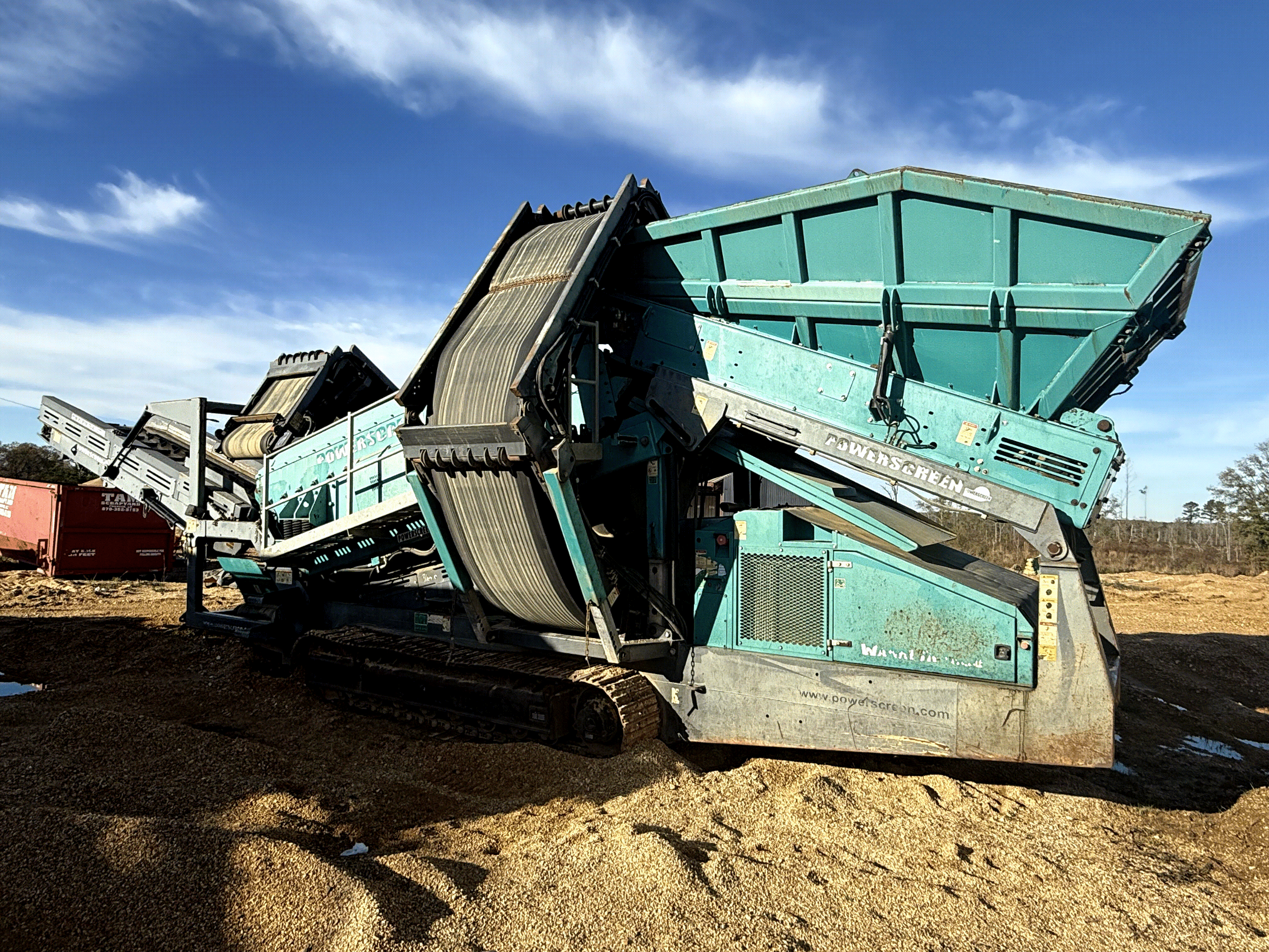 2018 Powerscreen Warrior 1800 with 3461 Hours