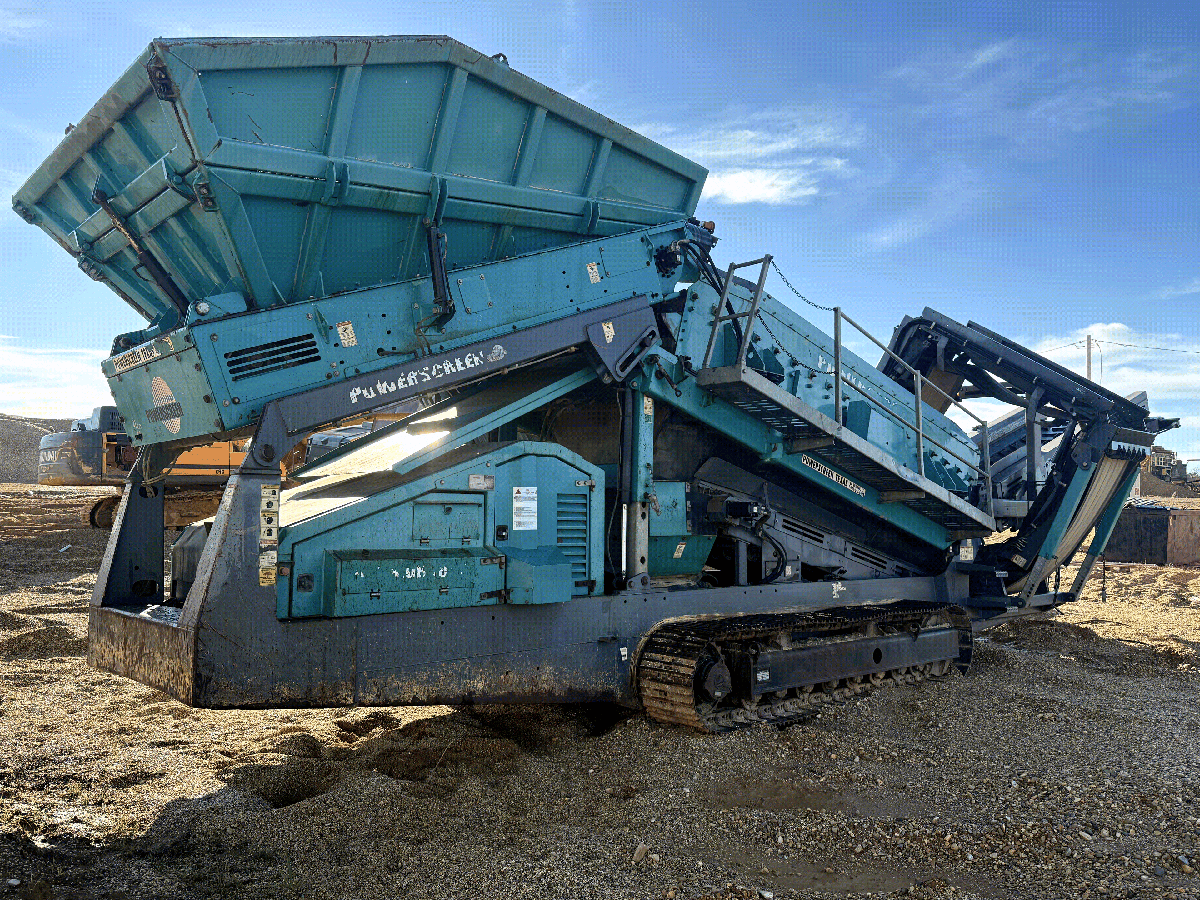 2018 Powerscreen Warrior 1800 with 3461 Hours