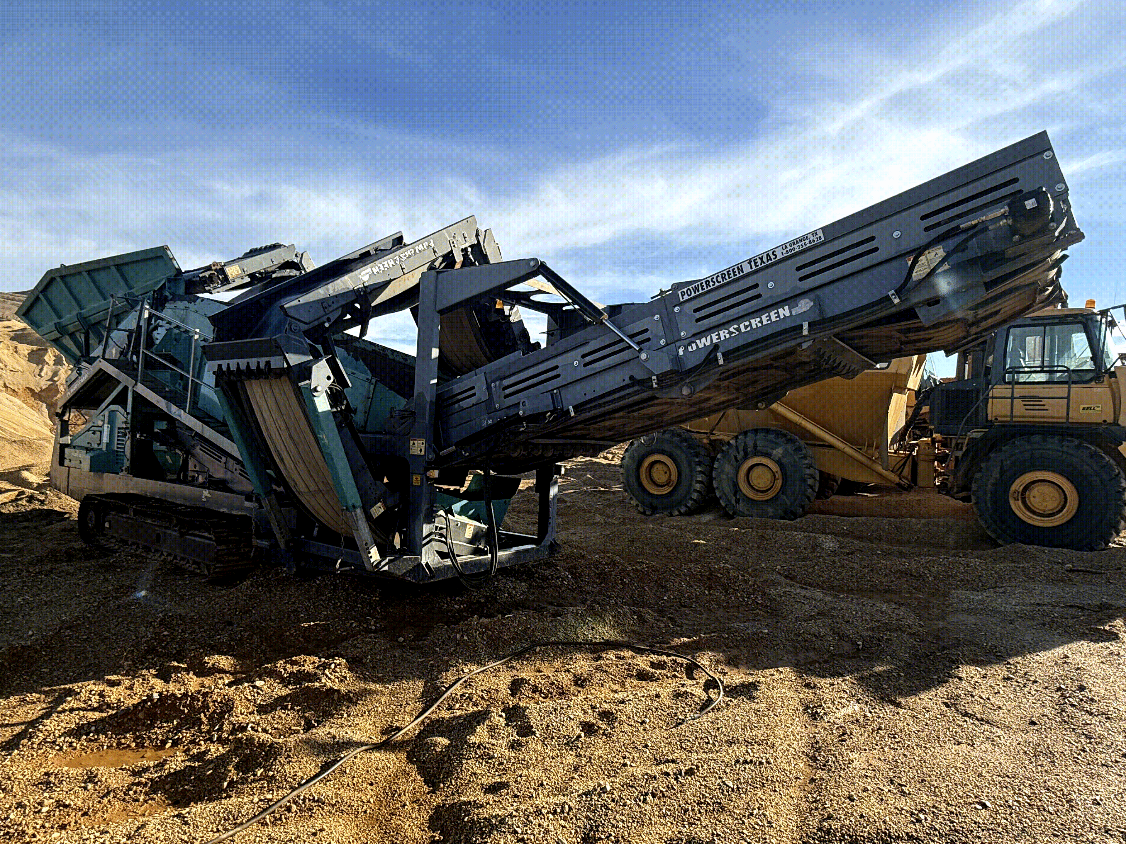 2018 Powerscreen Warrior 1800 with 3461 Hours