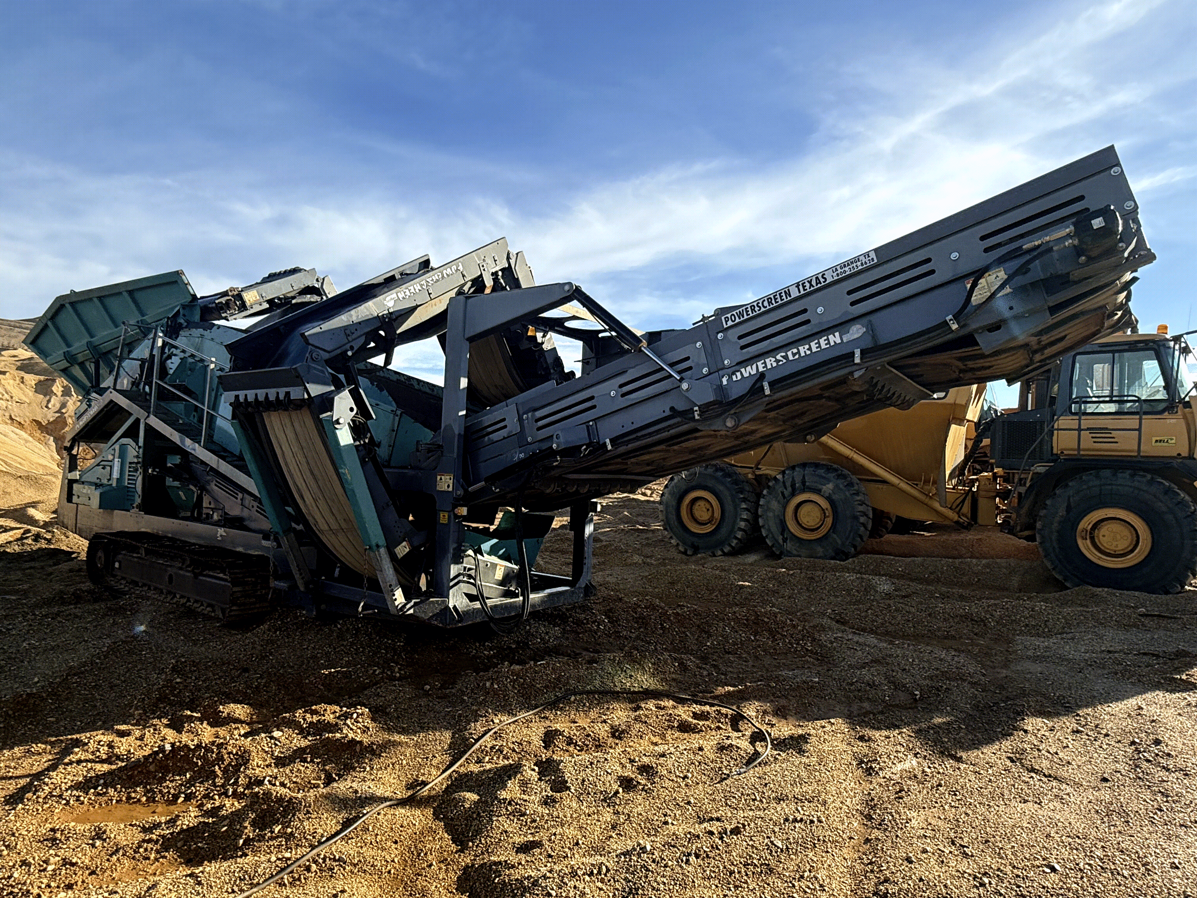 2018 Powerscreen Warrior 1800 with 3461 Hours
