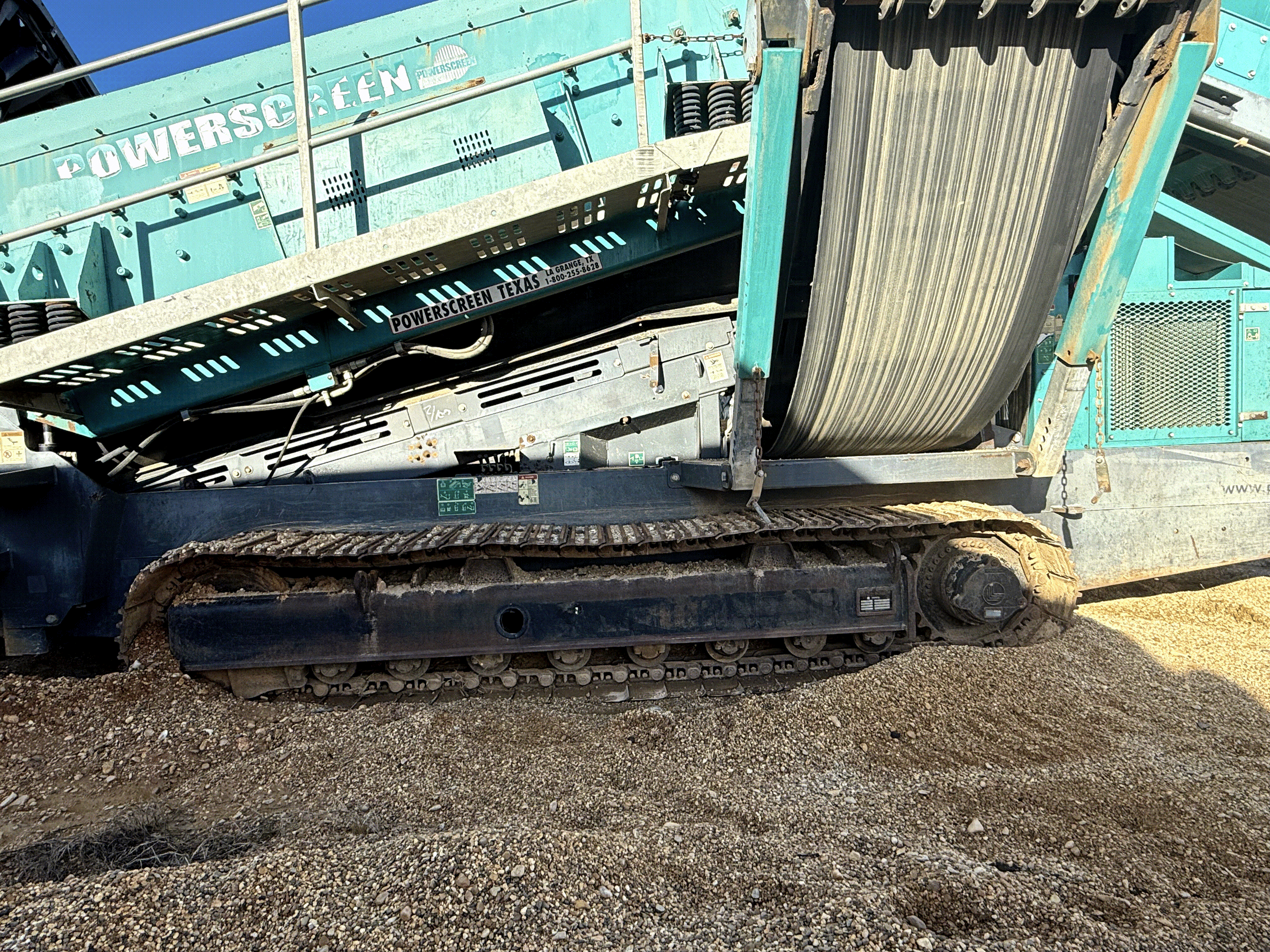 2018 Powerscreen Warrior 1800 with 3461 Hours