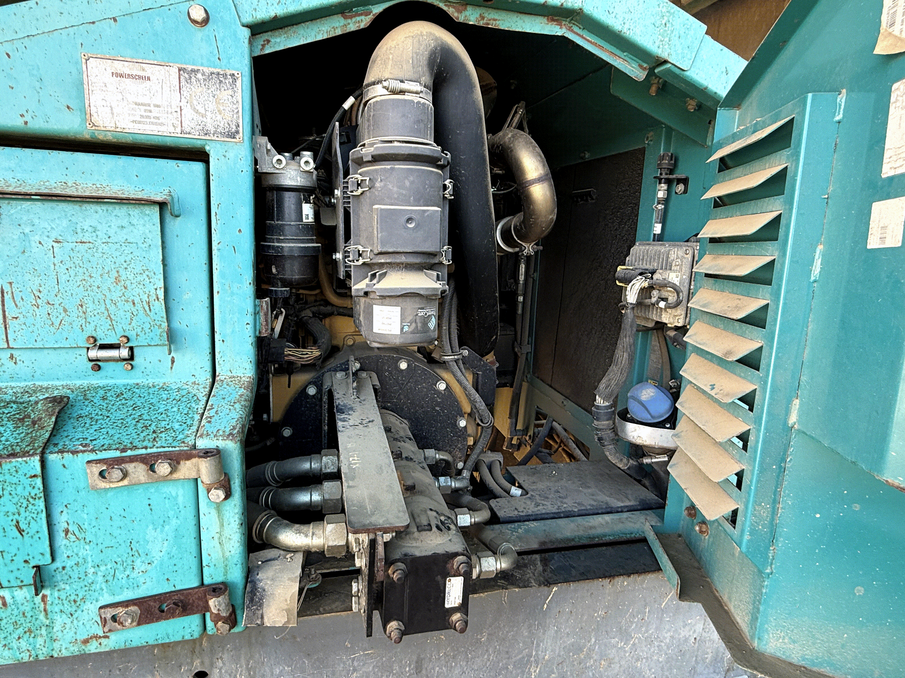 2018 Powerscreen Warrior 1800 with 3461 Hours