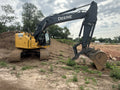 2019 John Deere 245G LC excavator — left side profile